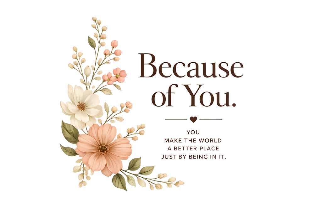 Thankful for You Mug | Because of You