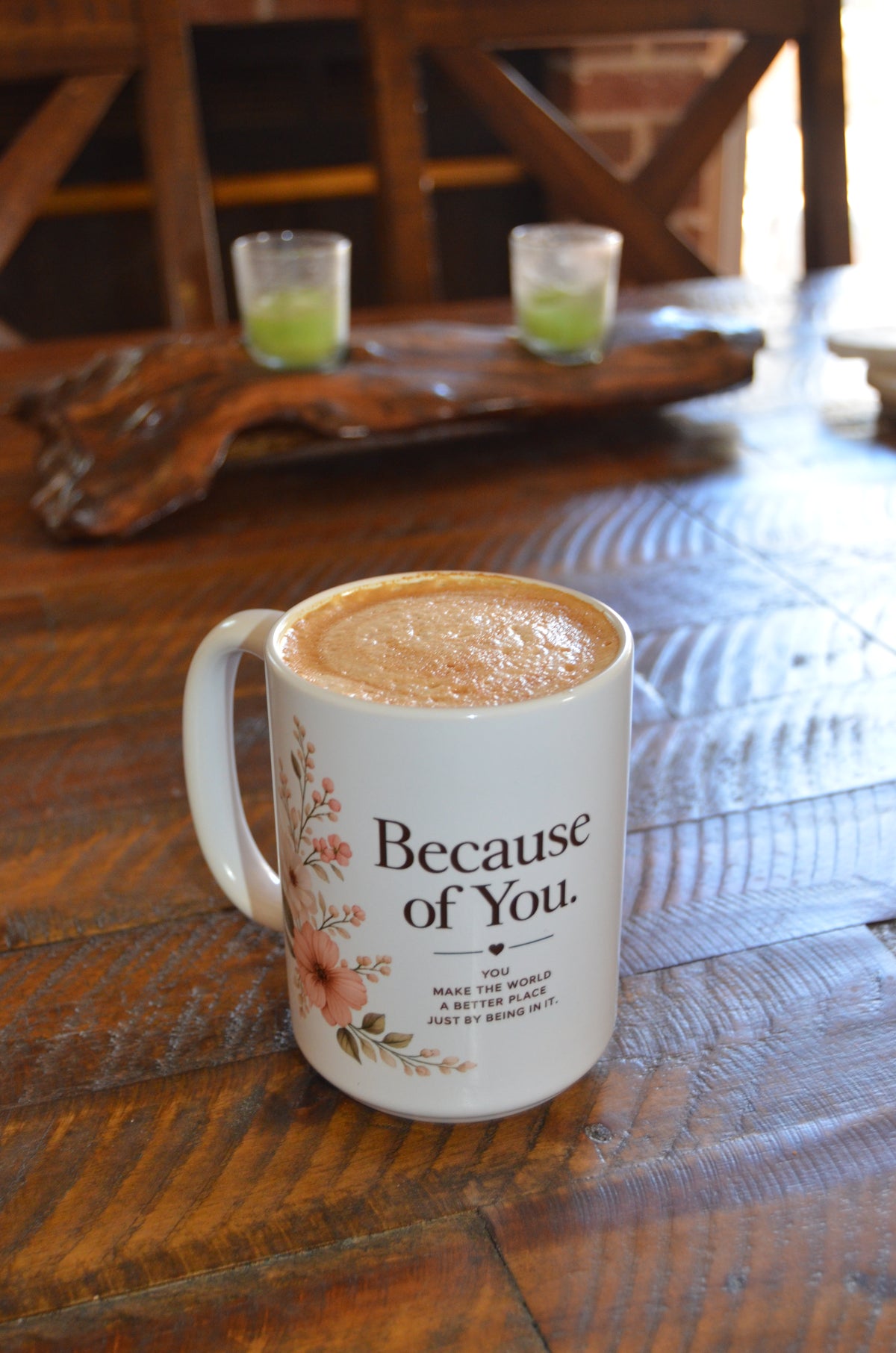 Thankful for You Mug | Because of You