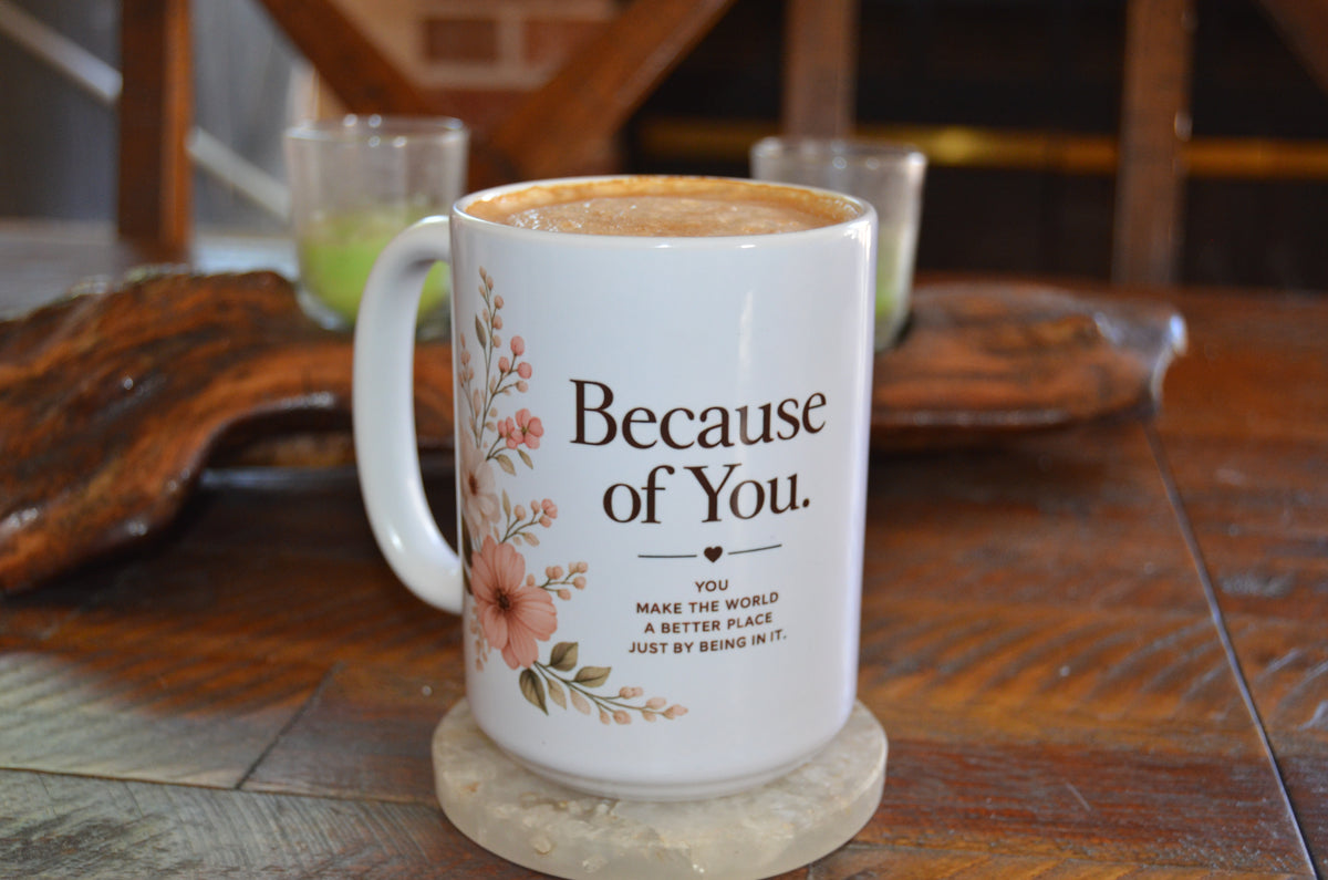 Thankful for You Mug | Because of You