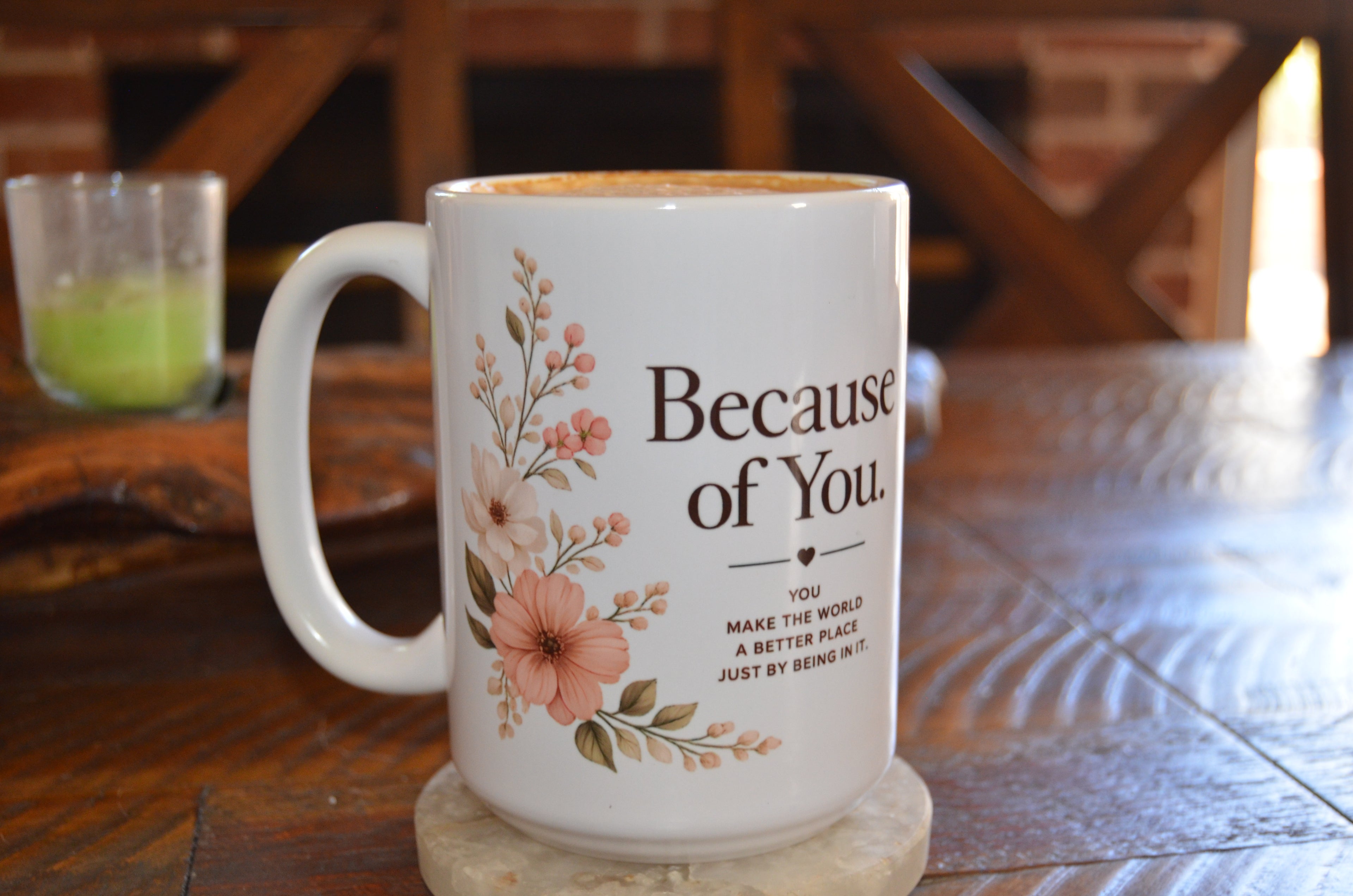 Thankful for You Mug | Because of You