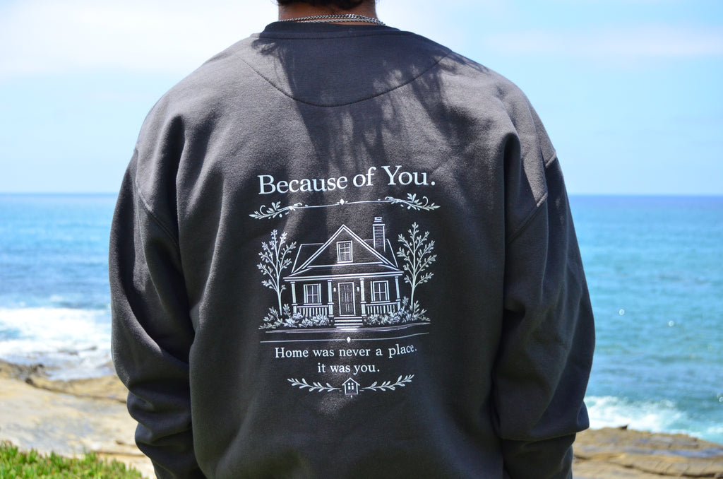 Home Was Never a Place – Crewneck